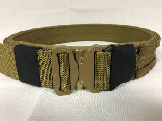 Coyote Brown D-Ring Shooters Belt