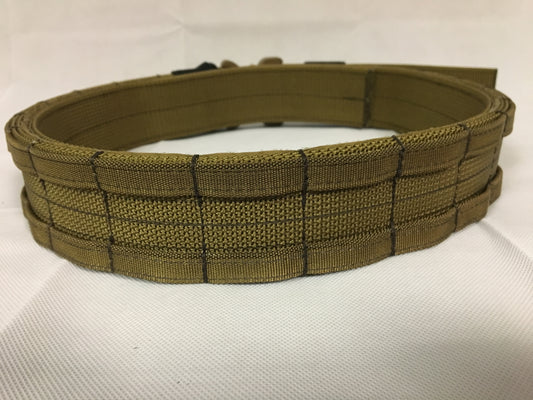 Coyote Brown D-Ring Shooters Belt