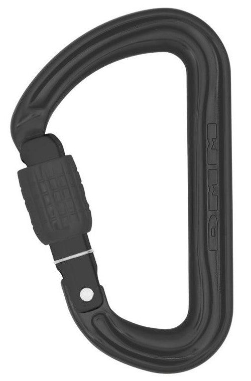 DMM Shadow screwgate carabiner in grey