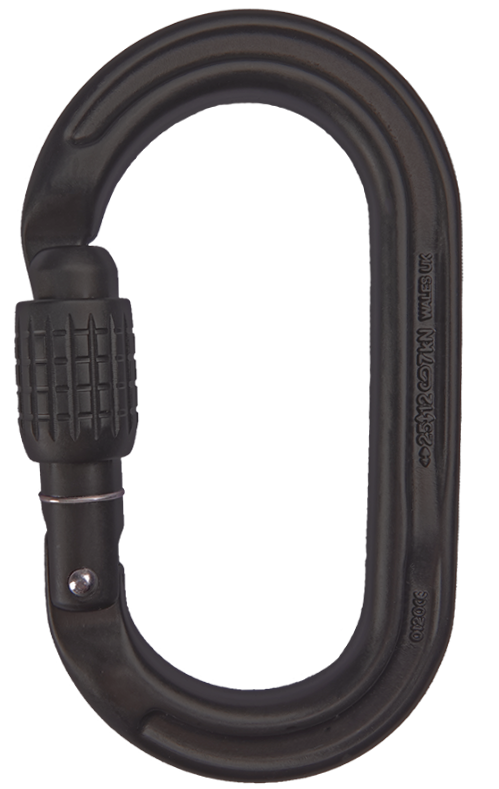 ultra O screwgate carabiner 