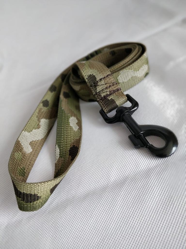 Dog lead, Multicam dog lead, black trigger hook lead